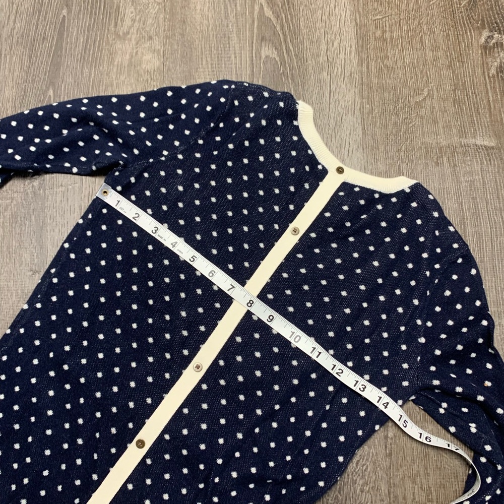 Tommy Hilfiger Blue & Cream Cotton Sweater-Sz XS. EUC! - Picture 4 of 14